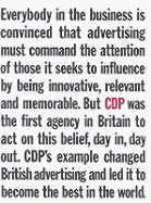 CDP: Home of British Advertising