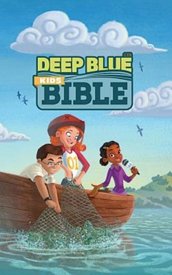 CEB Deep Blue Kids Bible Bright Sky Hardcover - 