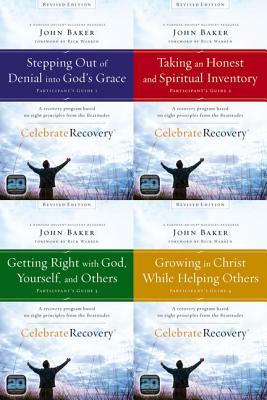 Celebrate Recovery Revised Edition Participant's Guide Set: A Program for Implementing a Christ-Centered Recovery Ministry in Your Church - Baker, John