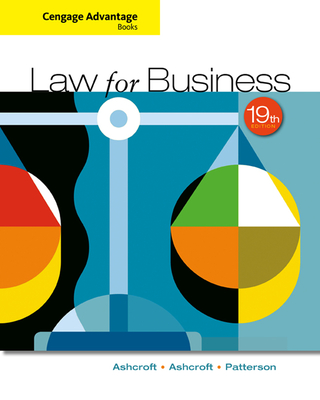 Cengage Advantage Books: Law for Business - Ashcroft, John D, and Ashcroft, Janet