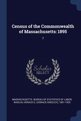 Census of the Commonwealth of Massachusetts: 1895: 7 - Massachusetts Bureau of Statistics of L (Creator), and Wadlin, Horace G 1851-1925