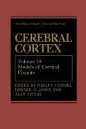 Cerebral Cortex: Models of Cortical Circuits