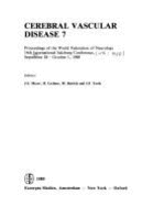 Cerebral Vascular Disease 7: Proceedings of the World Federation of Neurology 14th International Salzberg Conference, September 28-October 1, 1988