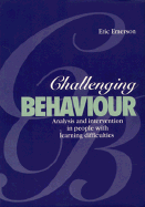 Challenging Behaviour: Analysis and Intervention in People with Learning Disabilities