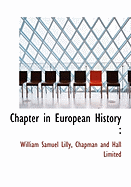 Chapter in European History