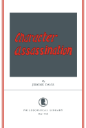 Character Assassination - Davis, Jerome