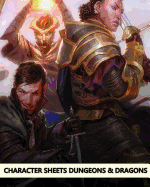 Character Sheets Dungeons & Dragons: 100 Pages (D&d Accessory)