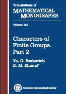Characters of Finite Groups