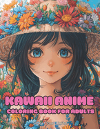 Charming Kawaii Anime Girls Coloring Book: 30 Unique Pages Premium Paperback Edition for Creatives of All Ages: Unlock Your Imagination: Delightful Designs & Relaxing Coloring for All