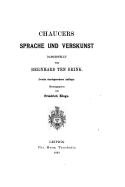 Chaucers Sprache und Verskunst
