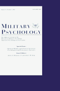 Chemical Warfare and Chemical Terrorism: Psychological and Performance Outcomes:a Special Issue of military Psychology