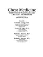 Chest Medicine: Essentials of Pulmonary and Critical Care Medicine