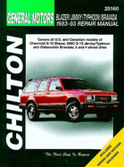 Chevrolet Blazer/Jimmy/Typhoon/Bravada (83 - 93) (Chilton)