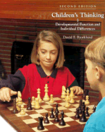 Children S Thinking: Developmental Function and Individual Differences - Bjorklund, David F, Professor, PhD