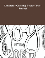 Children's Coloring Book of First Samuel