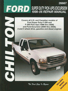 Chilton's Ford Super Duty Pick-Ups/Excursion 1999-06 Repair Manual