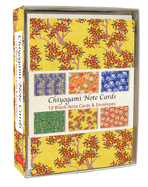 Chiyogami Note Cards: 12 Blank Note Cards & Envelopes (4 x 6 inch cards in a box)