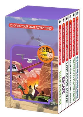 Choose Your Own Adventure 6-Book Boxed Set #2 (Race Forever, Escape, Lost on the Amazon, Prisoner of the Ant People, Trouble on Planet Earth, War with the Evil Power Master) - Montgomery, R a