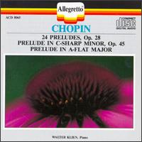 Chopin:26 Preludes - Walter Klien (piano)