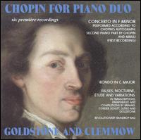 Chopin for Piano Duo - Goldstone & Clemmow Piano Duo