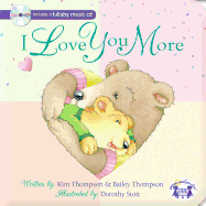 Christian I Love You More Padded Board Book & CD