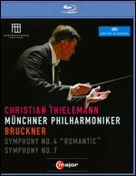 Christian Thielemann/Munchner Philharmoniker: Bruckner - Symphony Nos. 4 & 7 [Blu-ray]