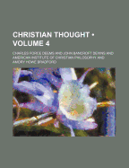 Christian Thought (Volume 4)