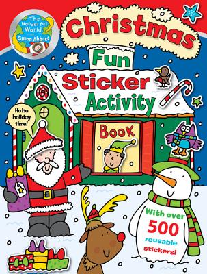 Christmas Fun Sticker Activity Book: The Wonderful World of Simon Abbott - Ticktock