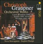 Christoph Graupner: Orchestral Works, Vol. 3 - Nova Stravaganza; Siegbert Rampe (harpsichord); Siegbert Rampe (conductor)