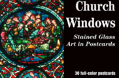 Church Windows: Stained Glass Art in Postcards - Robern Publishing (Manufactured by)