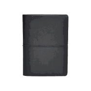 Ciak Lined Notebook: Black