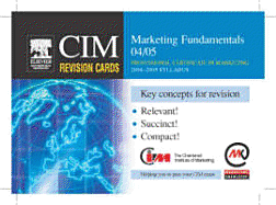 CIM Revision Cards: Marketing Fundamentals 04/05