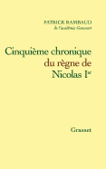 Cinquieme Chronique Du Regne de Nicolas Ier