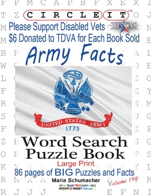 Circle It, Army Facts, Word Search, Puzzle Book - Lowry Global Media LLC, and Schumacher, Maria, and Schumacher, Mark