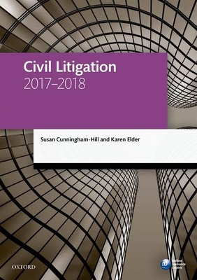 Civil Litigation 2017-2018 - Cunningham-Hill, Susan, and Elder, Karen