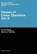 Classes of Linear Operators