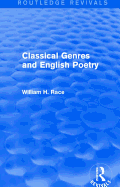 Classical Genres and English Poetry (Routledge Revivals)