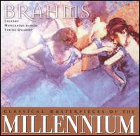 Classical Masterpieces of the Millennium: Brahms - Dnes Vrjon (piano); Dimitris Sgouros (piano); Vesselin Eshkenasi (violin); MDR Leipzig Radio Chorus (choir, chorus)