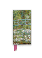 Claude Monet: Bridge Over a Pond of Water Lilies (Foiled Slimline Journal)