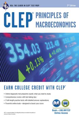 Clep(r) Principles of Macroeconomics Book + Online - Sattora, Richard
