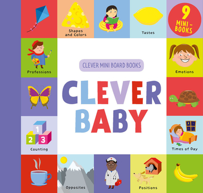 Clever Baby: 9 Mini Board Book Box Set - Clever Publishing