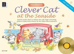 Clever Cat: UE21407: Pupil & Teacher Piano Duet to Enhance the Earliest Stages of Learning