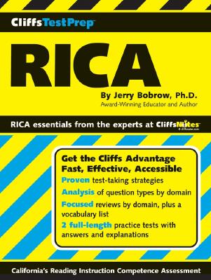 Cliffs Test Prep RICA - Bobrow, Jerry, Ph.D., and Andersen, Beth, and Sekeres, Karen