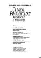 Clinical pharmacology: basic principles in therapeutics.