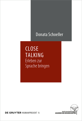 Close Talking - Schoeller, Donata