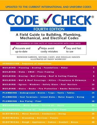 Code Check: A Field Guide to Building a Safe House - Kardon, Redwood, and Hansen, Douglas, and Casey, Michael