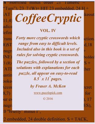 CoffeeCryptic Vol. IV - McKen, Fraser a
