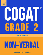 COGAT Grade 2 Non-Verbal: Three Practice Tests - Level 8
