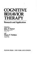 Cognitive Behavior Therapy: Research and Application