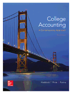 College Accounting (a Contemporary Approach) with Connect Plus
